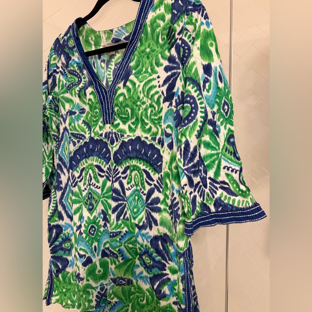 PEPPERMINT BAY • Women's Cover-Up/Beach Tunic • Size M - Picture 2 of 5
